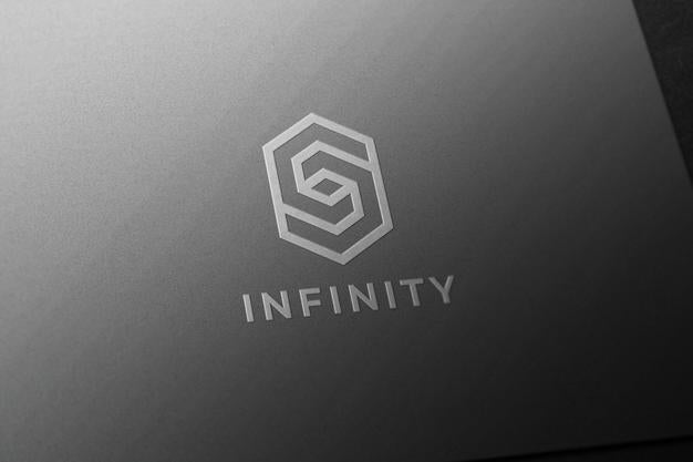 Embossed Logo Mockup Psd