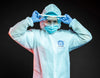 Employee Wearing Protection Equipment Psd