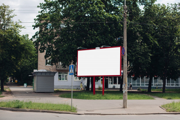 Empty Billboard In The City Psd