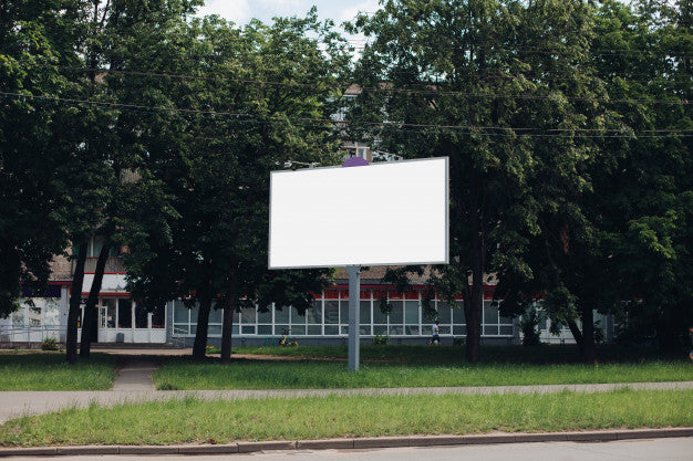 Empty Billboard In The City Psd