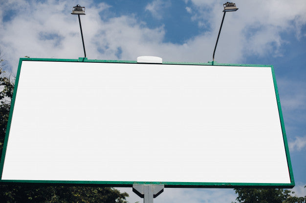 Empty Billboard In The City Psd