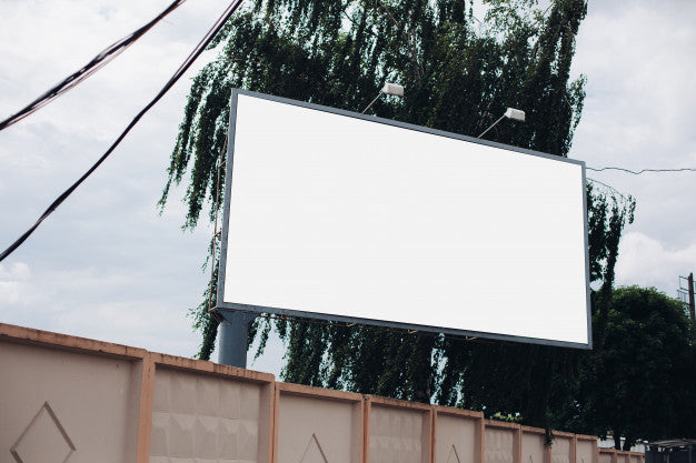 Empty Billboard In The City Psd