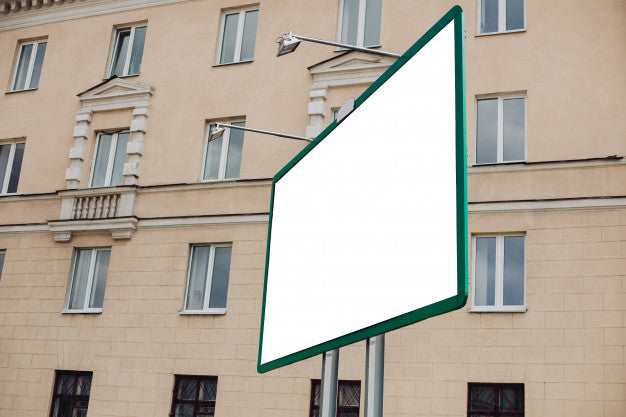 Empty Billboard In The City Psd