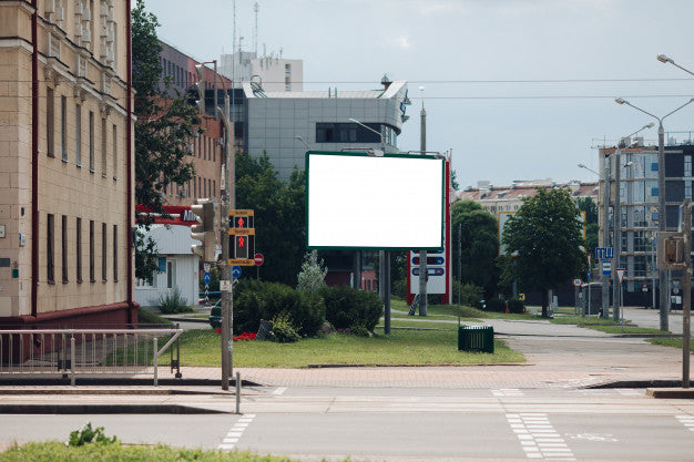 Empty Billboard In The City Psd