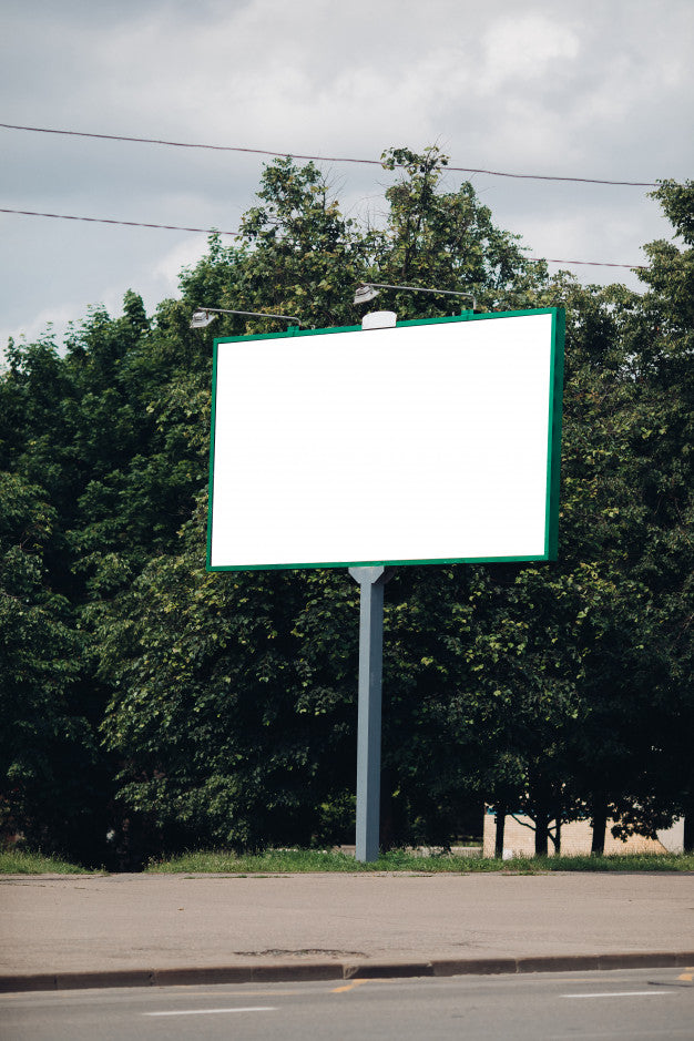 Empty Billboard In The City Psd