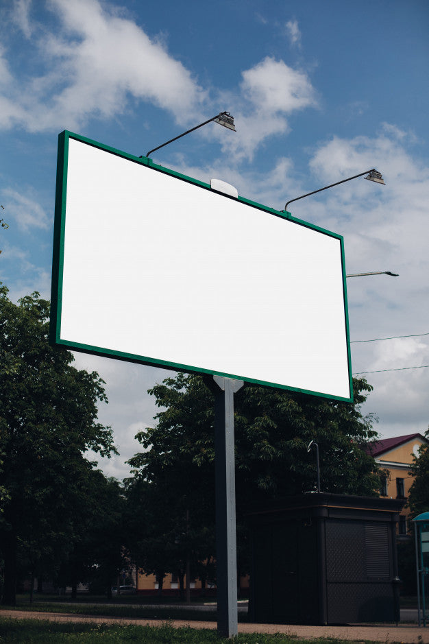 Empty Billboard In The City Psd