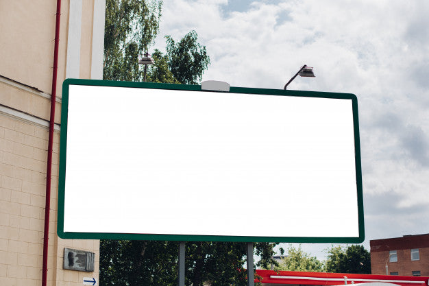 Empty Billboard In The City Psd