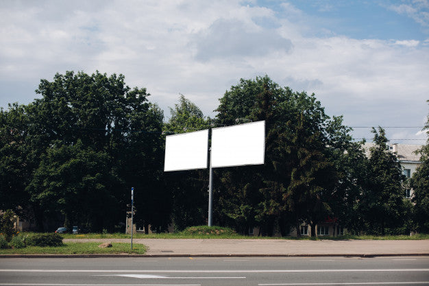 Empty Billboard In The City Psd