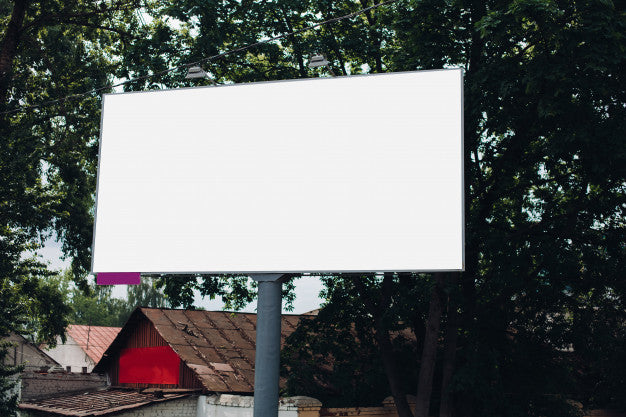 Empty Billboard In The City Psd