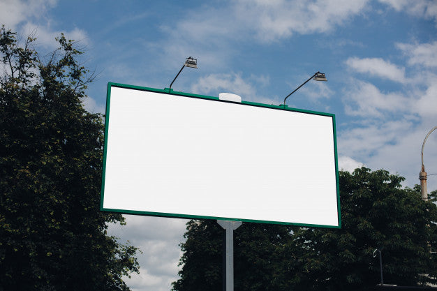 Empty Billboard In The City Psd