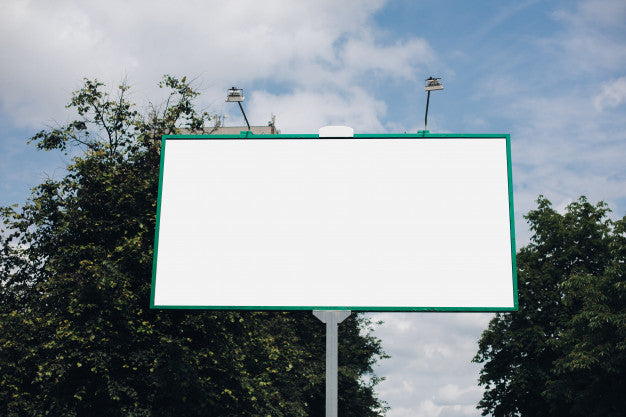 Empty Billboard In The City Psd
