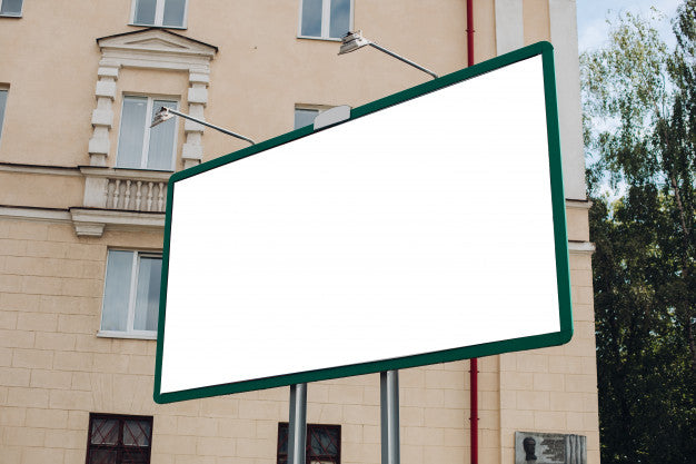 Empty Billboard In The City Psd