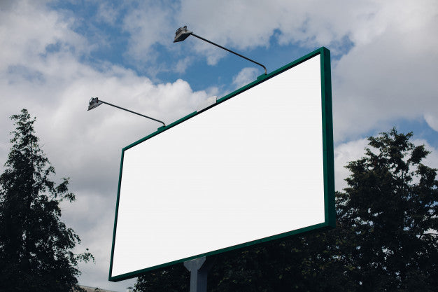 Empty Billboard In The City Psd