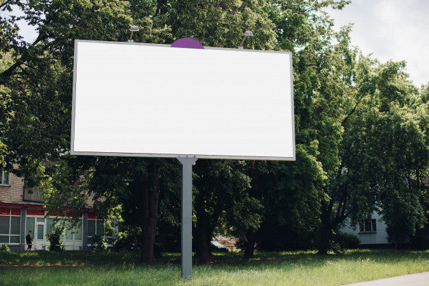 Empty Billboard In The City Psd