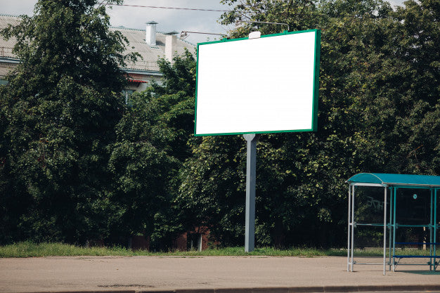 Empty Billboard In The City Psd