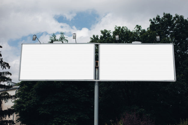 Empty Billboard In The City Psd
