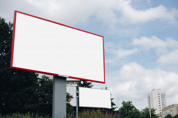 Empty Billboard In The City Psd