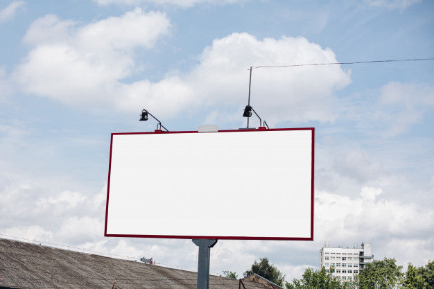 Empty Billboard In The City Psd