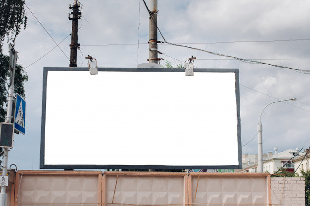 Empty Billboard In The City Psd