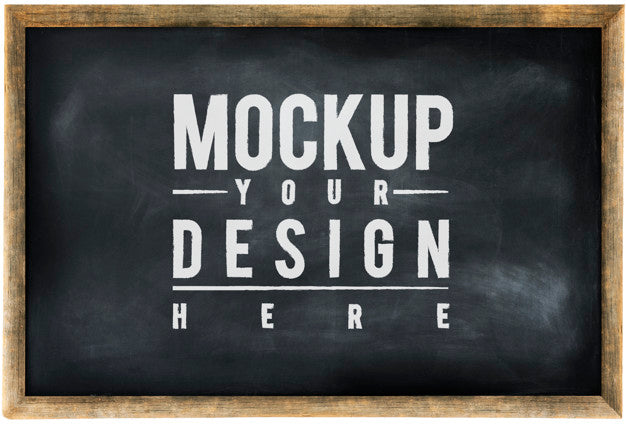 Empty Blackboard Psd