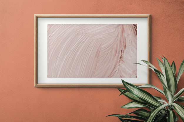 Empty Frame On A Wall Psd