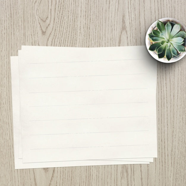 Empty Paper Mock Up Psd