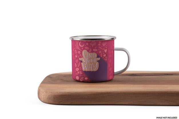 Enamel Mug Psd