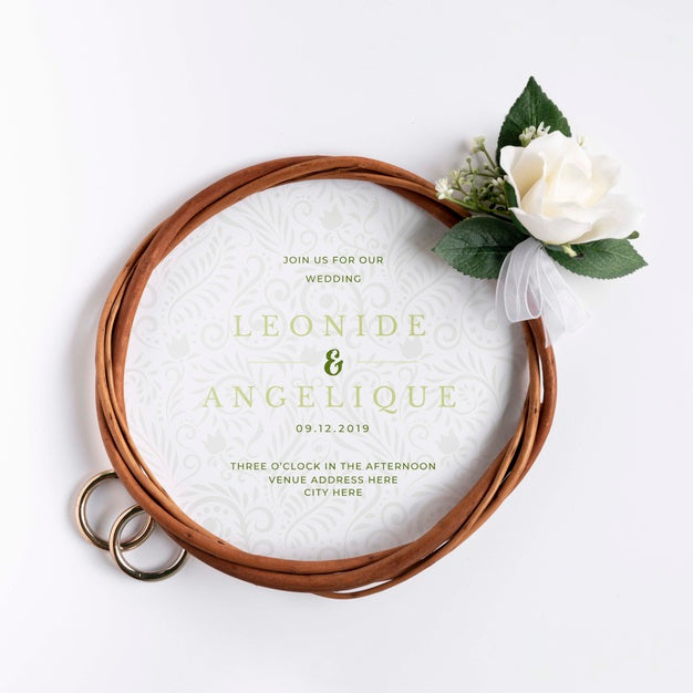 Engagement Rings With Flower Psd