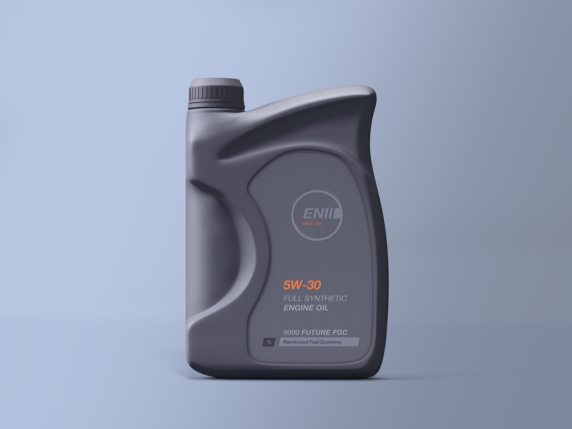 Engine Oil Bottle Mockup