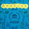 English Academy Sticky Note Mock-Up Psd