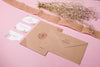 Envelope And Ribbon Assortment Psd
