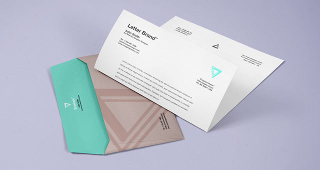 Envelope Letter Psd Branding Mockup