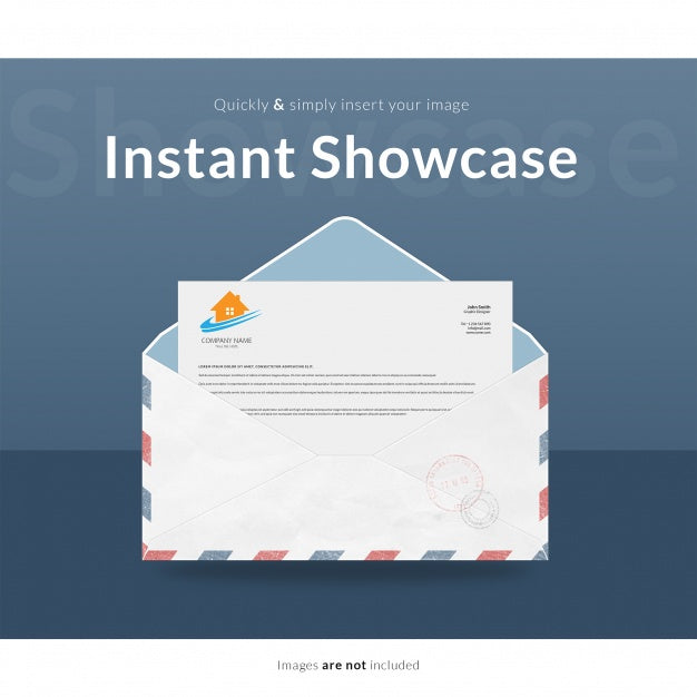 Envelope Mock Up Psd