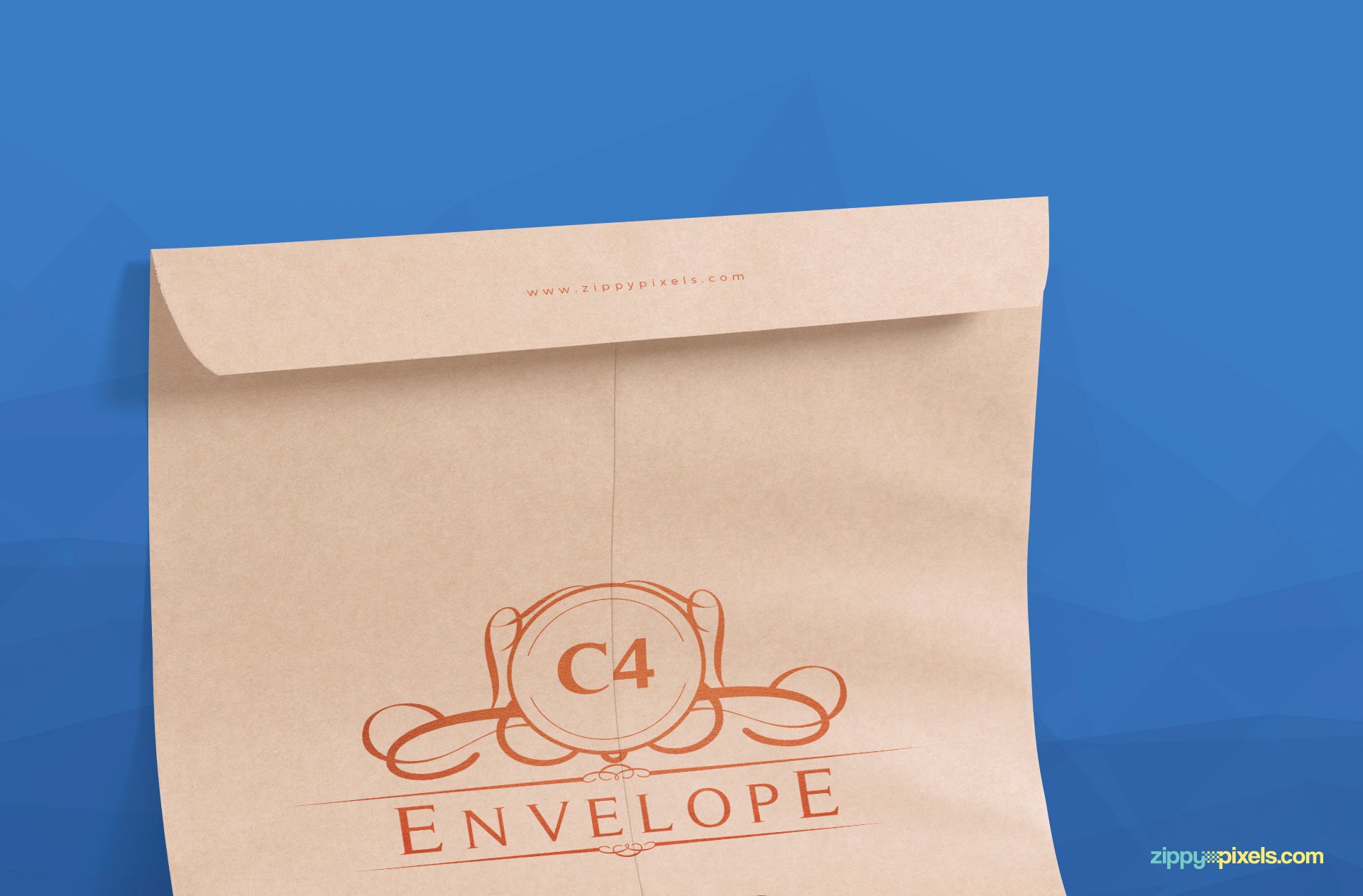 2 C4 Envelope Mockup PSDs