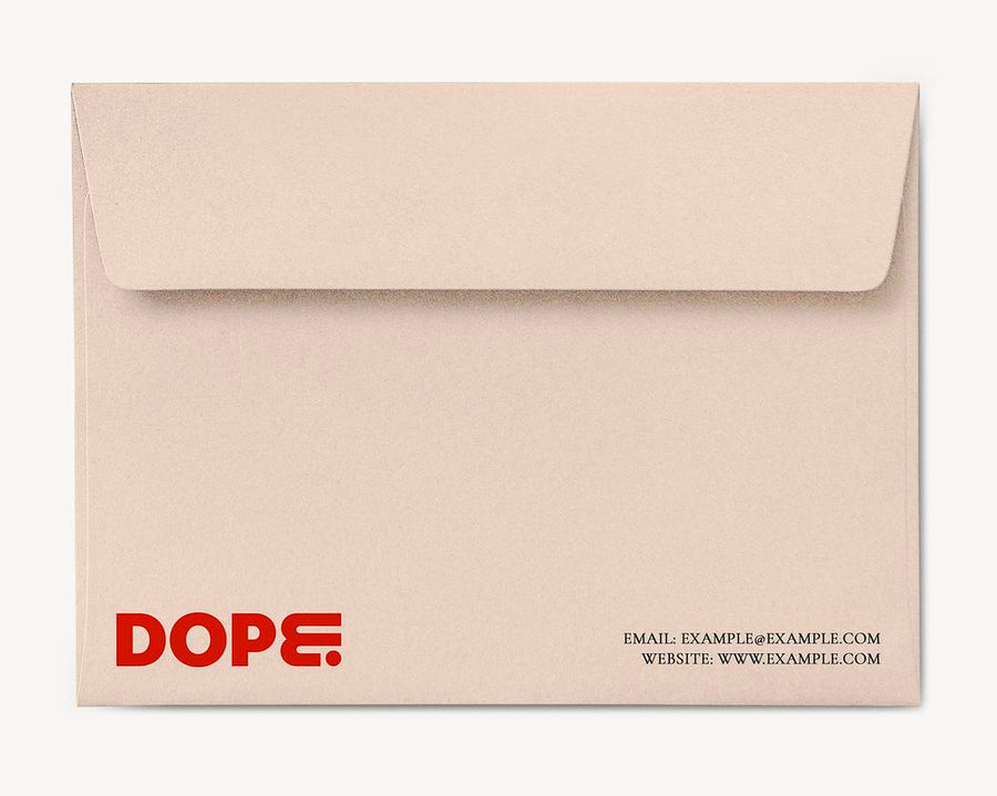 Envelope Mockup, Realistic Paper, Stationery Psd