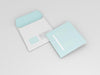 Envelope Mockup With Square Paper Psd