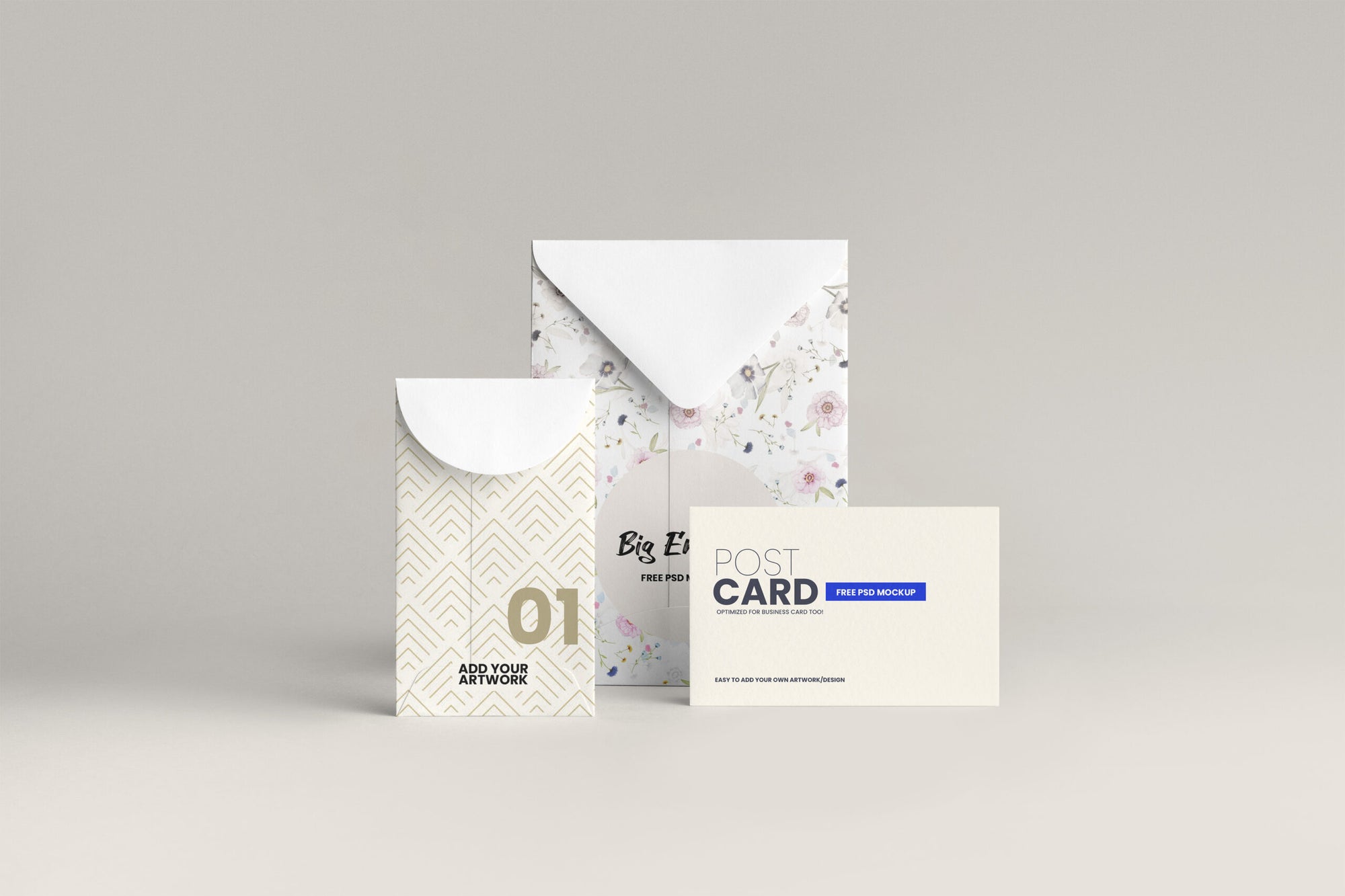 Envelope Stationery Mockup
