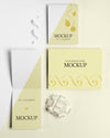 Envelope With Invitation Card Psd