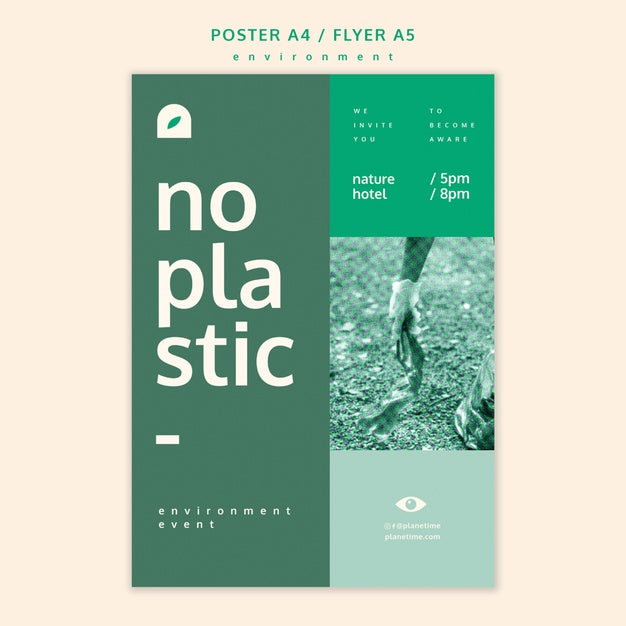 Environment Flyer Concept Template Psd
