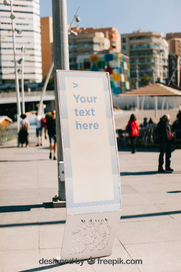 Exhibition Board Mockup Psd