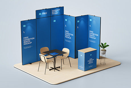 Exhibition Booth Mockup
