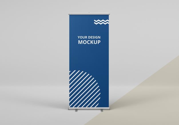 Exhibition Stand Mock-Up Arrangement Psd
