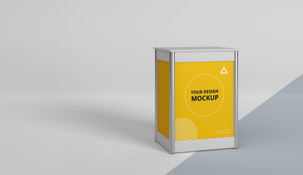 Exhibition Stand Mock-Up Assortment Psd