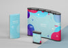 Exhibition Stand Mock-Up Composition Psd