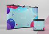 Exhibition Stand Mock-Up Composition Psd