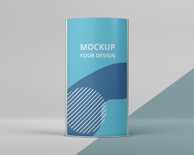 Exhibition Stands Mock-Up Assortment Psd