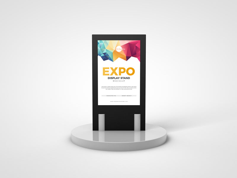 Expo Display Stand Mockup
