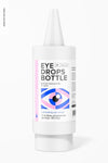 Eye Drops Bottle Mockup, Front View Psd