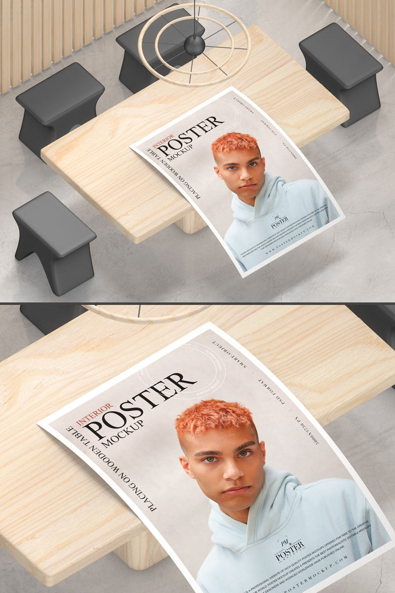 Fabulous Interior Branding Poster Mockup