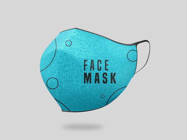 Face Mask Mockup Psd